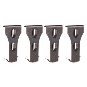 4 PCS Brick Hook Clip Outdoor Hanging Hooks for 60-70mm Brick in Height No Drilling Sliding Brick Hanger Clips for Festival Birthday Decoration